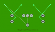 8 on 8 flag football play